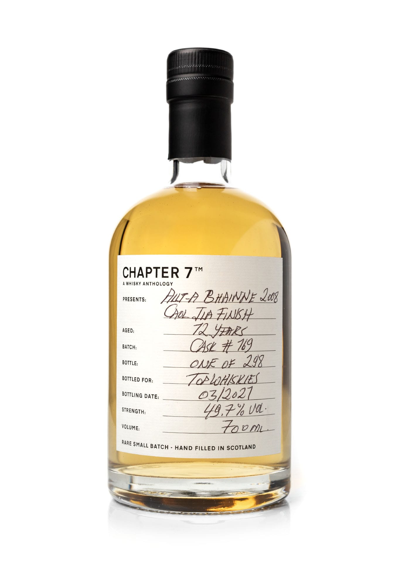 TopWhiskies x Kapitel 7 Whisky: Allt-a Bhainne 12 Jahre Single Malt Scotch