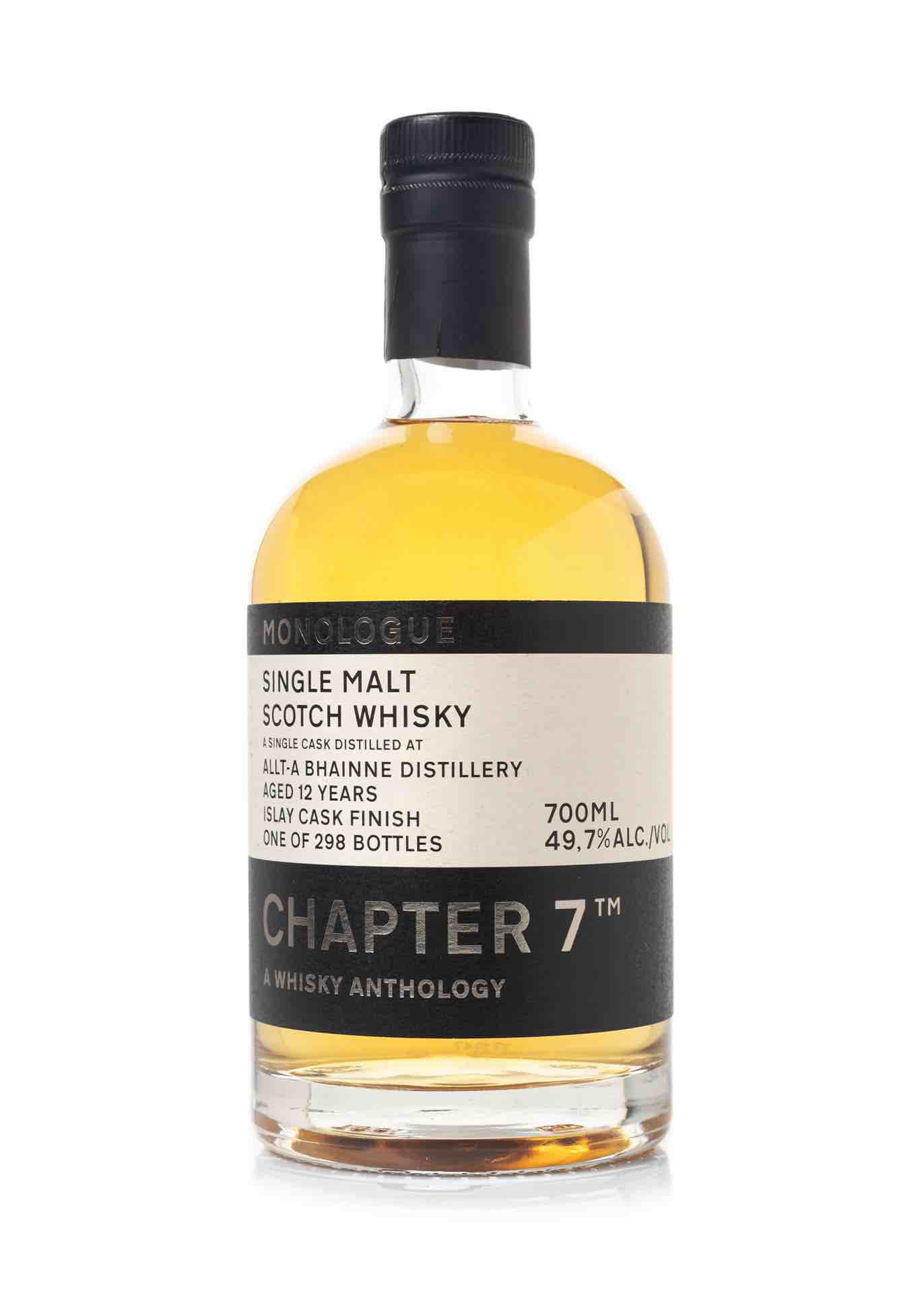 Chapter 7: Monologue Allt-a Bhainne 12 Year Old Single Malt Scotch Whisky
