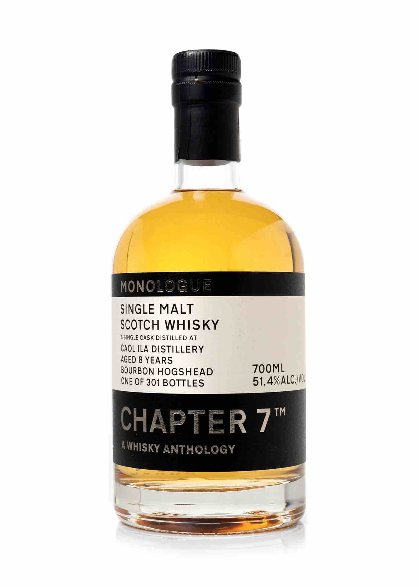 Chapter 7: Monologue Caol Ila 8 Year Old Single Malt Scotch Whisky