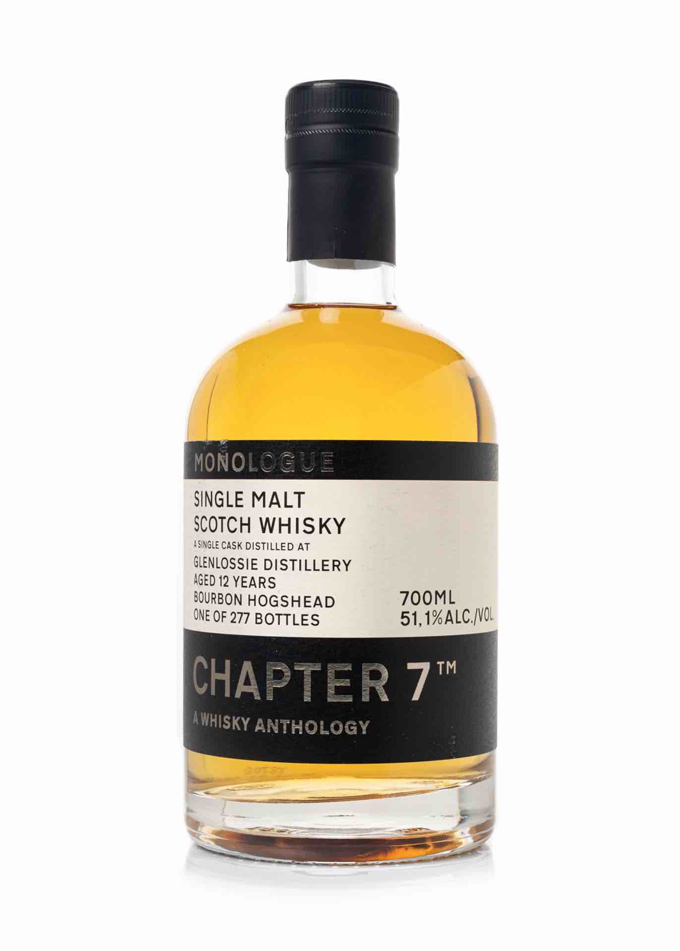 Chapter 7: Monologue Glenlossie 12 Year Old Single Malt Scotch Whisky