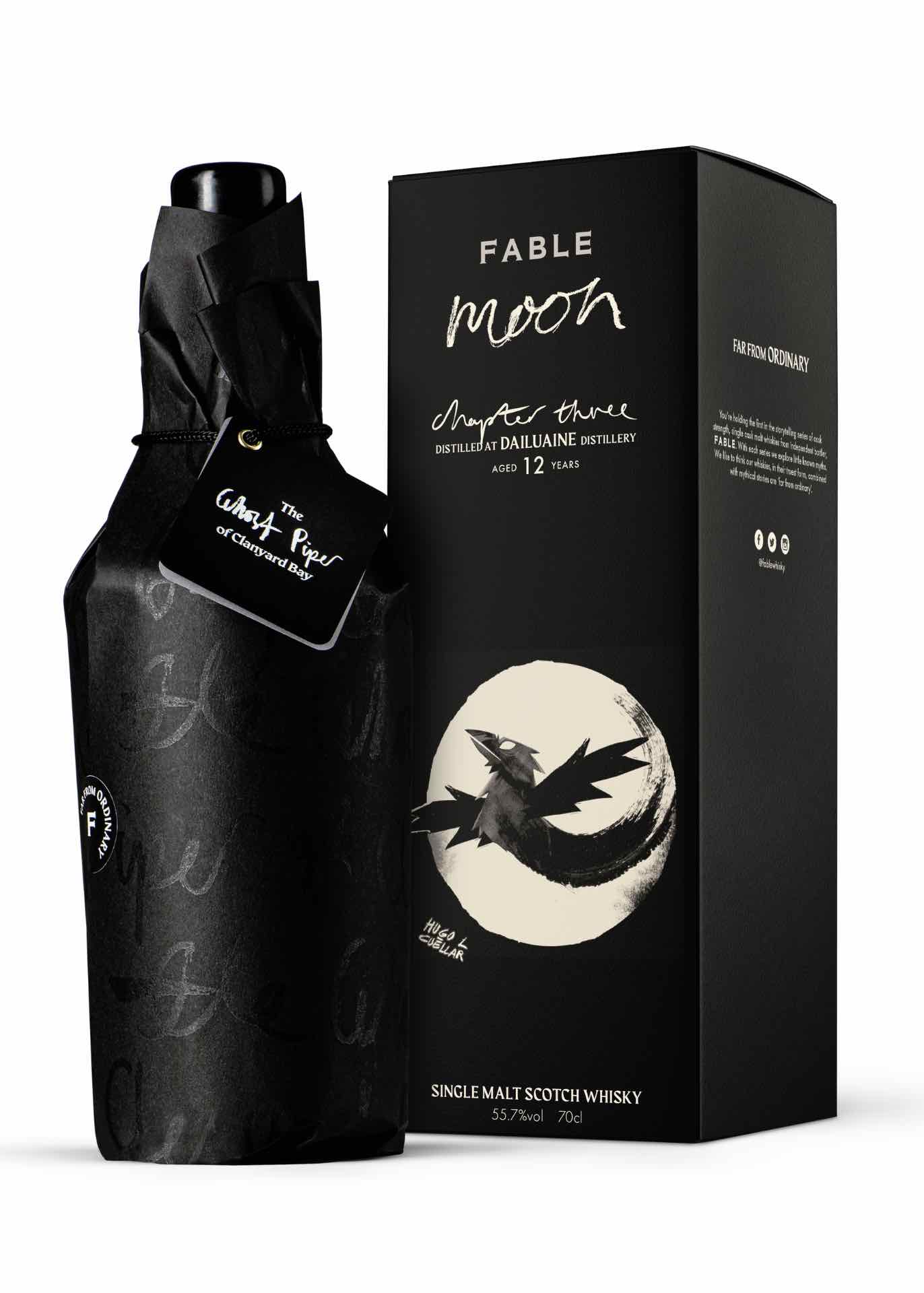Fable Whisky, Moon, Daluaine 12 Year Old