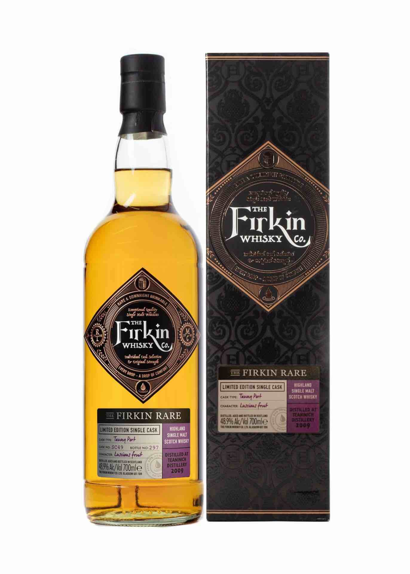 Firkin Rare: Teaninich 2009 Whisky in Double Oak Tawny Port Cask