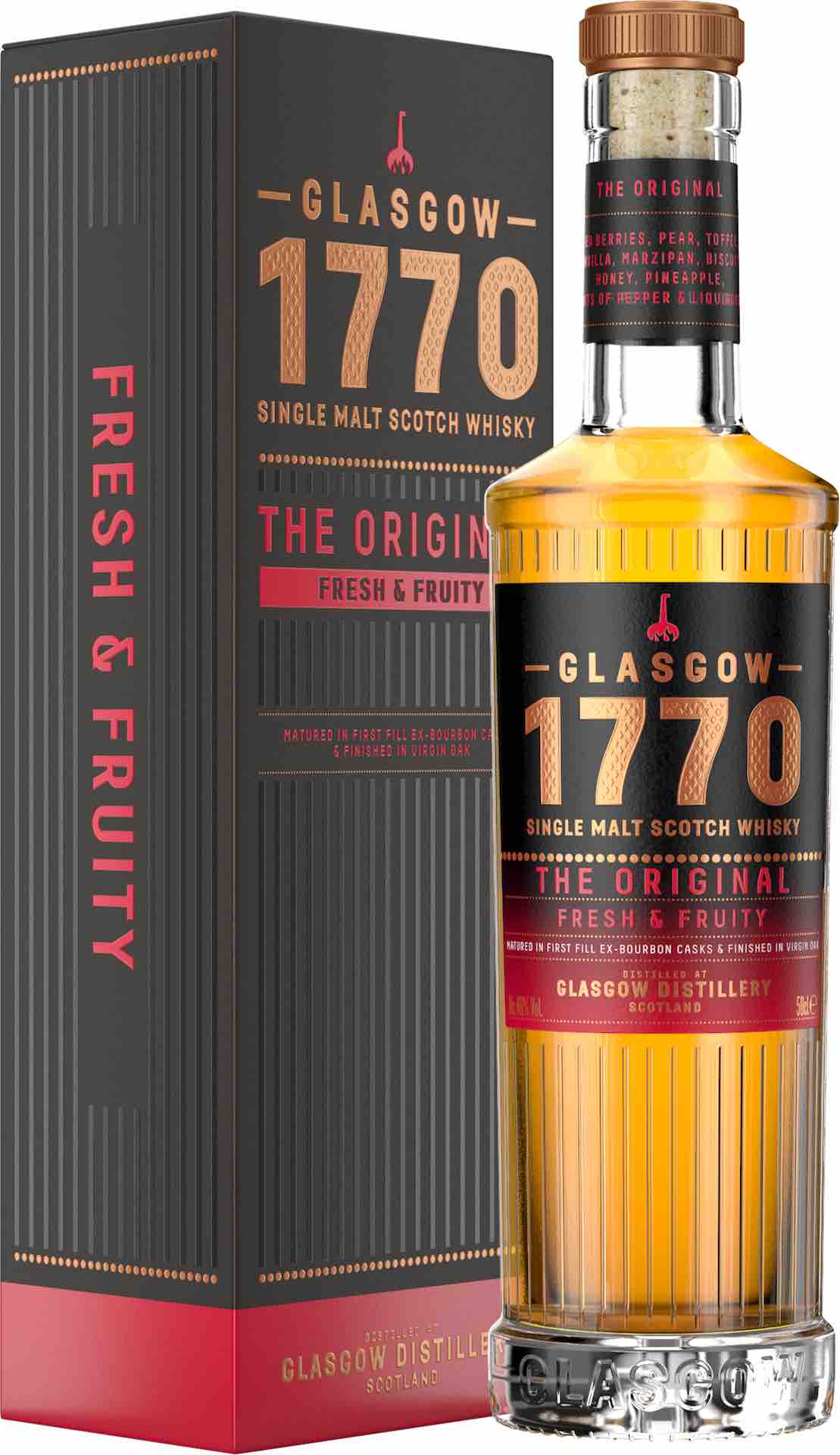 Glasgow Distillery 1770 The Original Single Malt Whisky