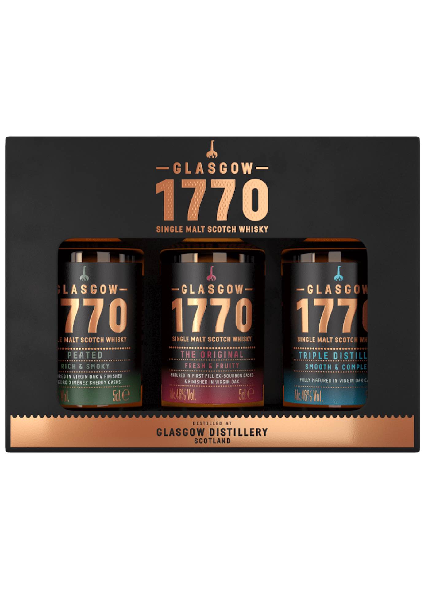 Glasgow 1770 Whisky Sample Tasting Set