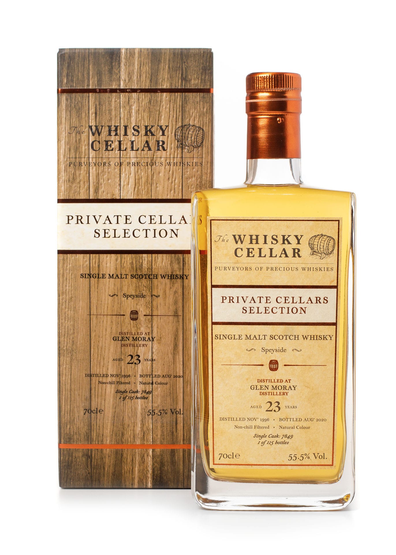 Glen Moray 23 Year Old Single Malt Scotch Whisky from The Whisky Cellar