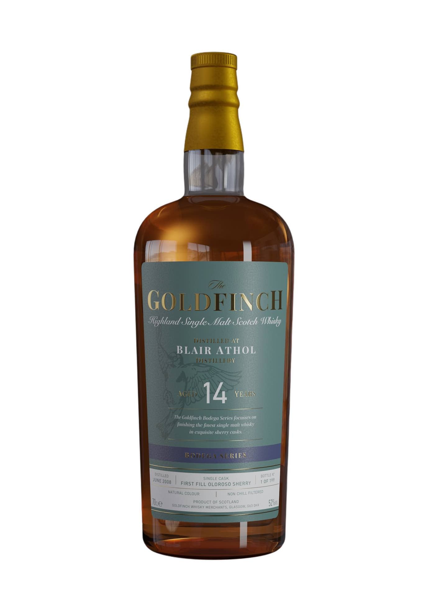 Goldfinch Blair Athol 14 Year Old Single Cask Whisky