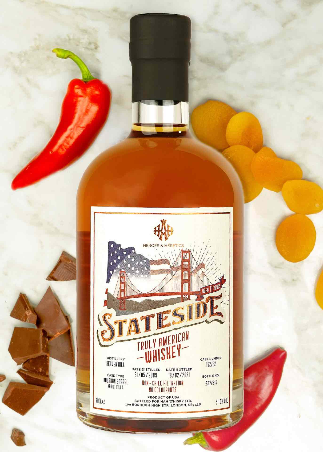 Heroes and Heretics, Stateside Bourbon, Heaven Hill 11 Jahre alt