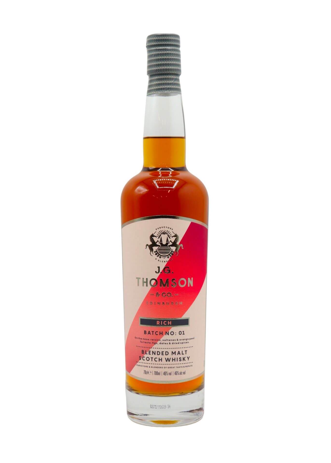 JG Thomson Rich Core Edition Blended Malt Scotch Whisky