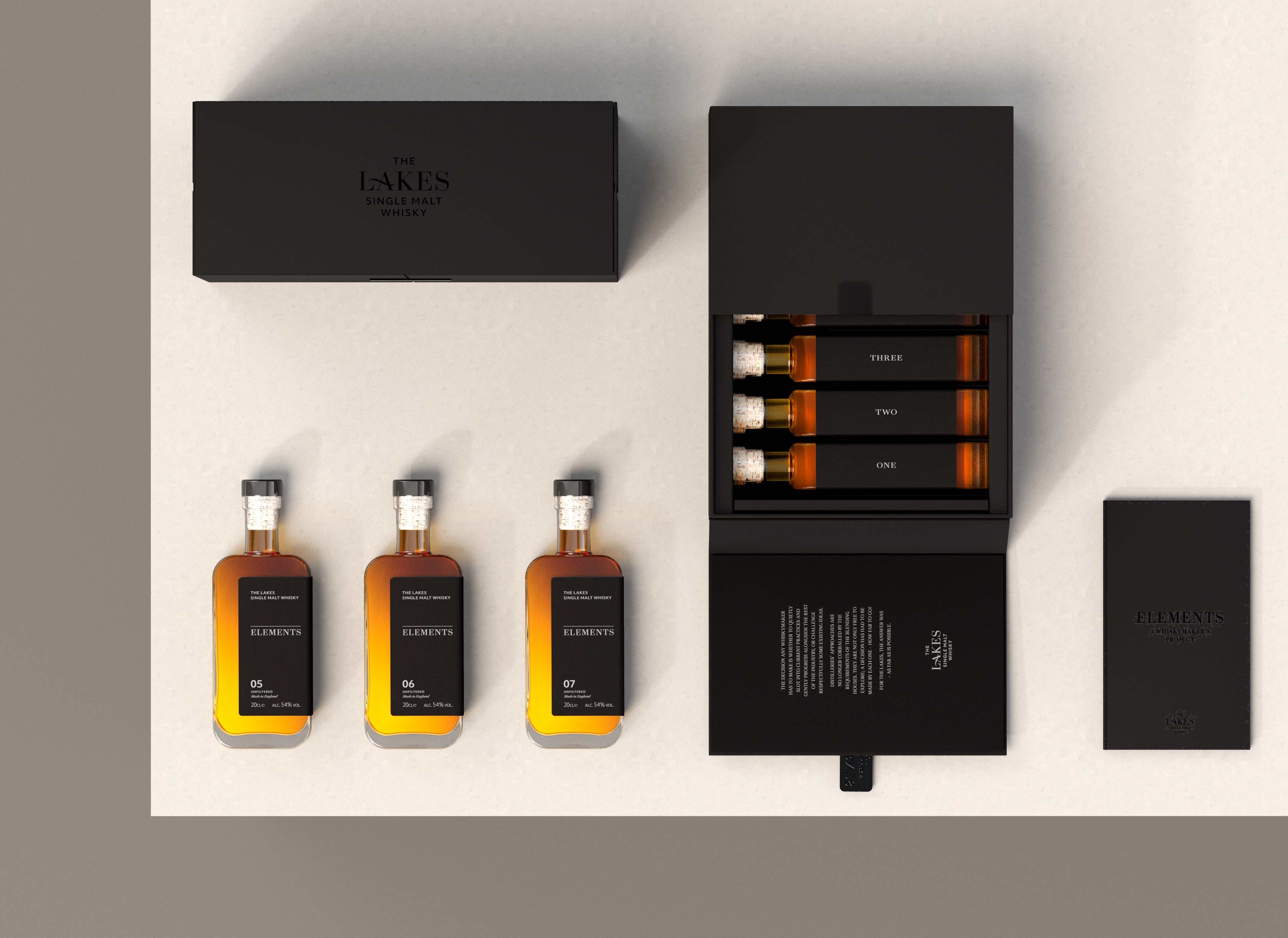 The Lakes Distillery: Elements Whisky Set