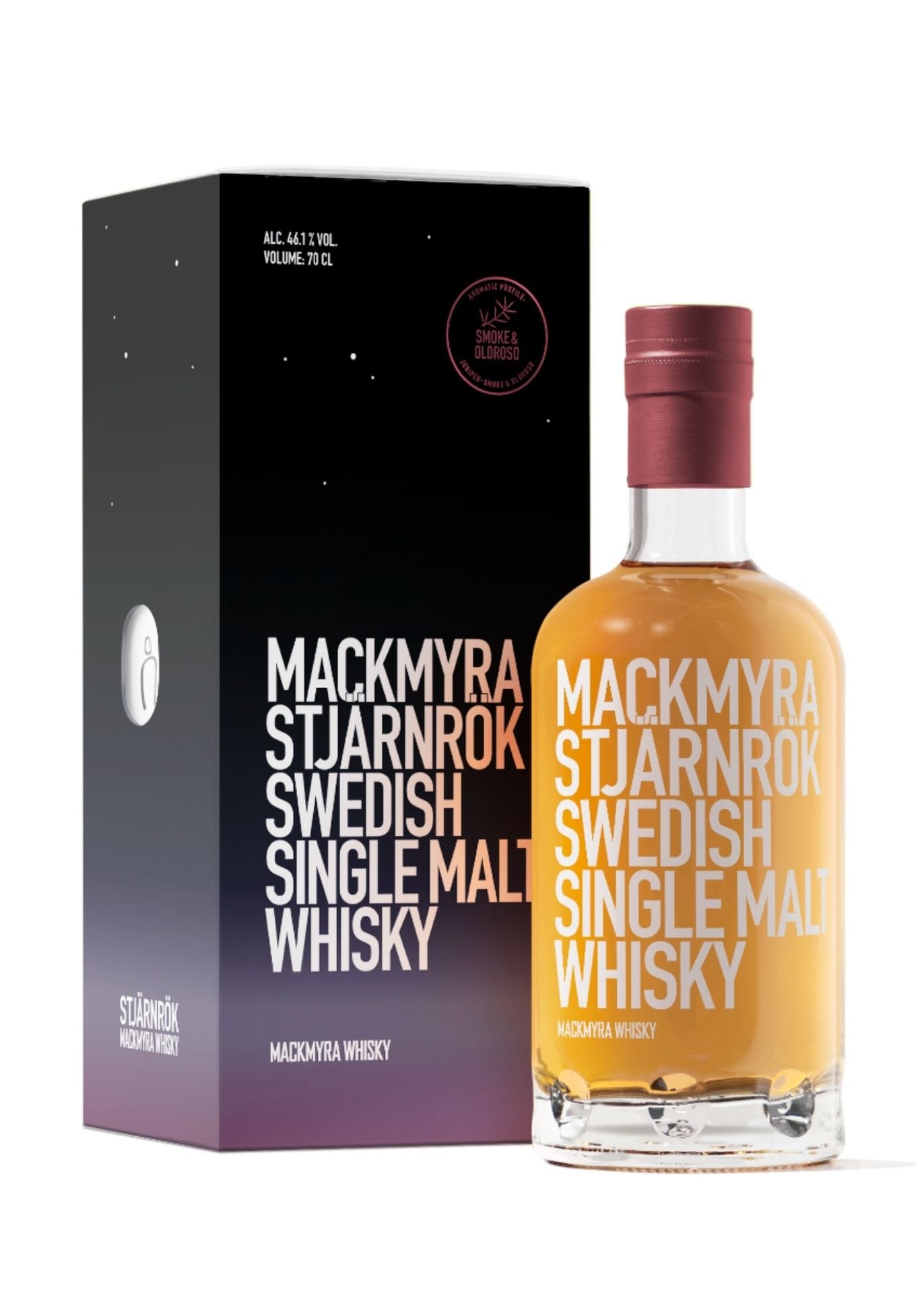 Mackmyra Distillery Stjärnrök Swedish Whisky