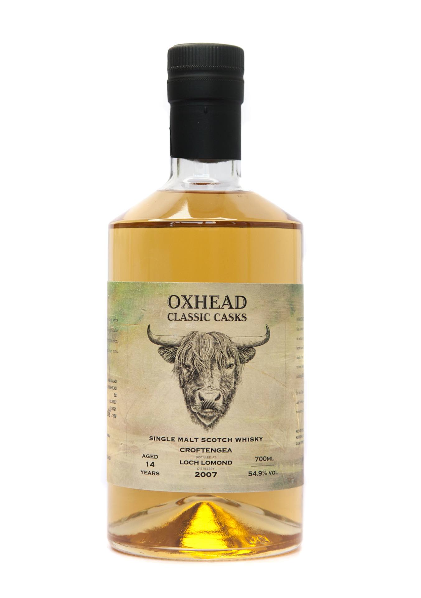 Oxhead Classic Casks: Croftengea 14 Year Old Scotch Whisky