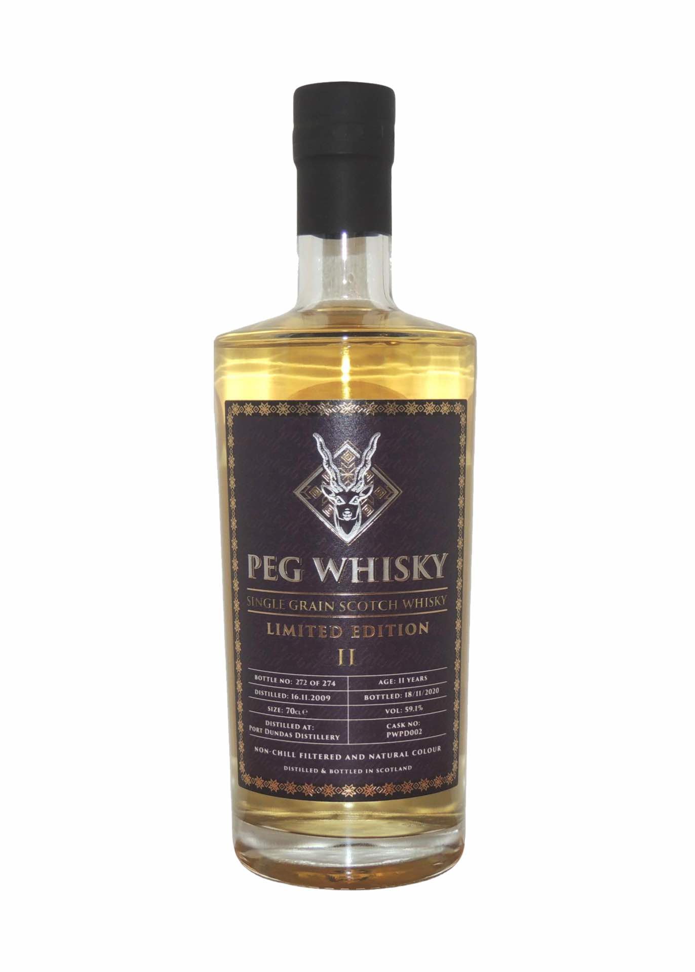 Peg Whisky Limited Edition II, Port Dundas 11 Year Old