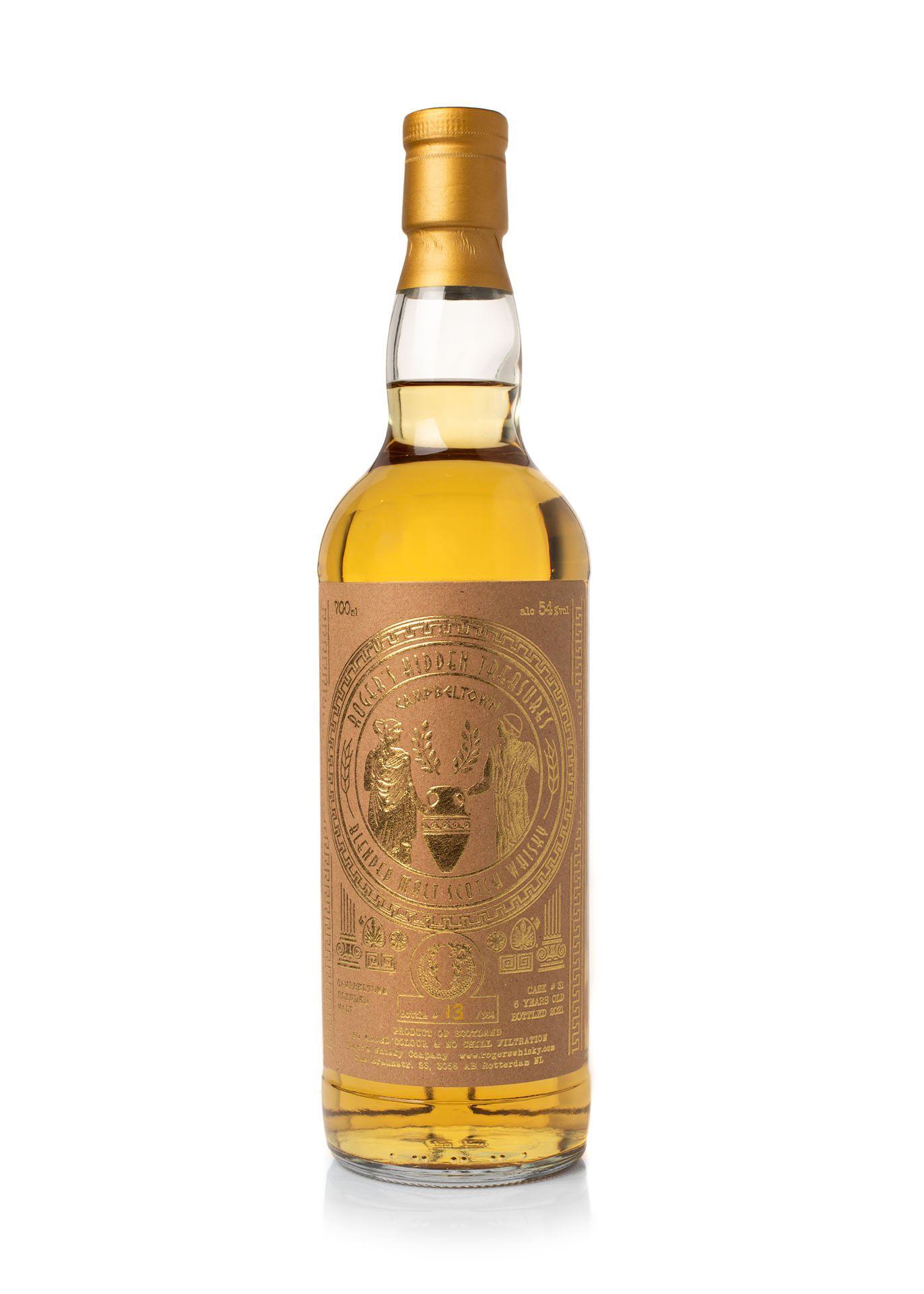 Roger's Whisky Company: Campbeltown 6 Year Old Scotch Whisky