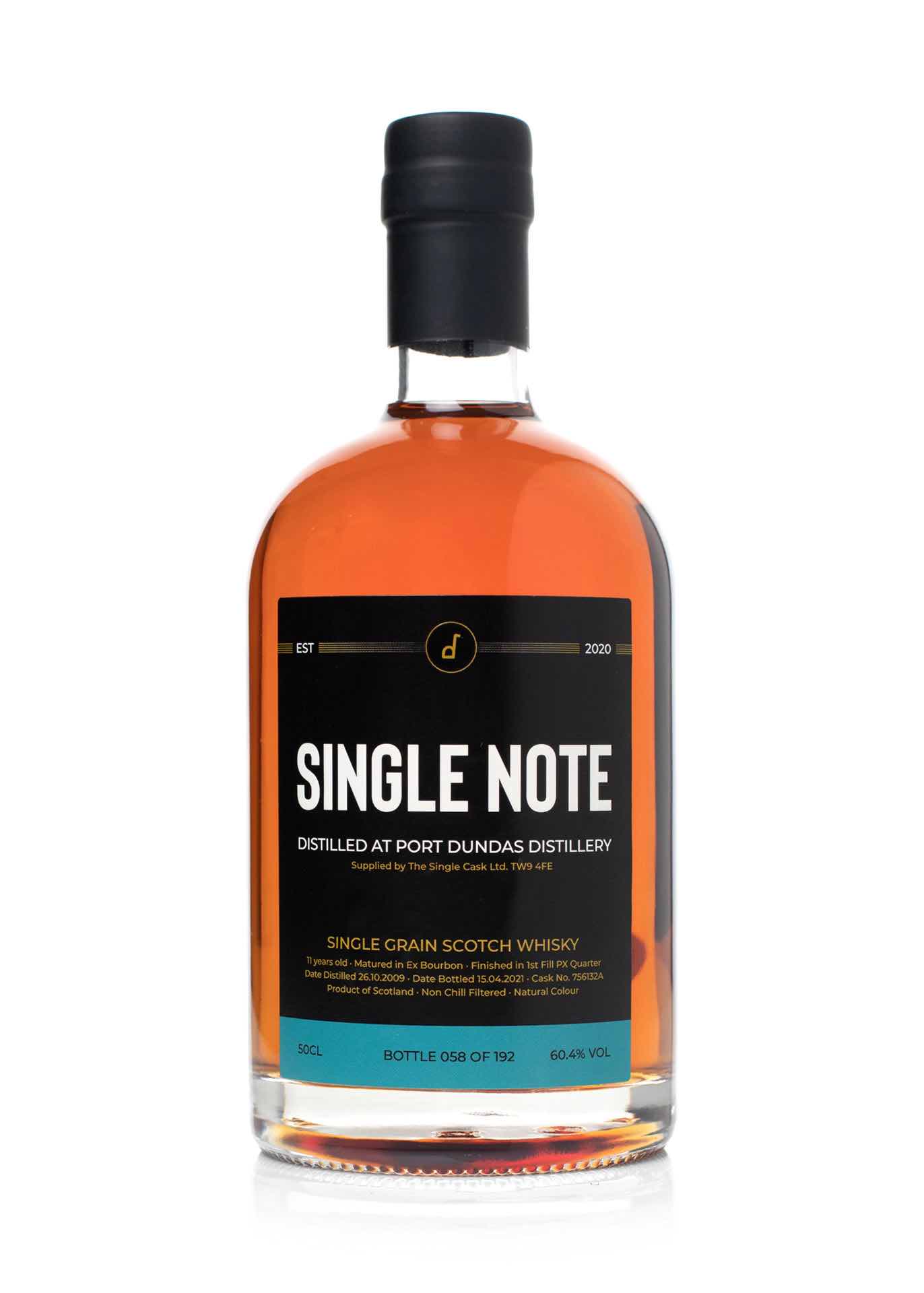 Single Note Port Dundas 11 Year Old Whisky