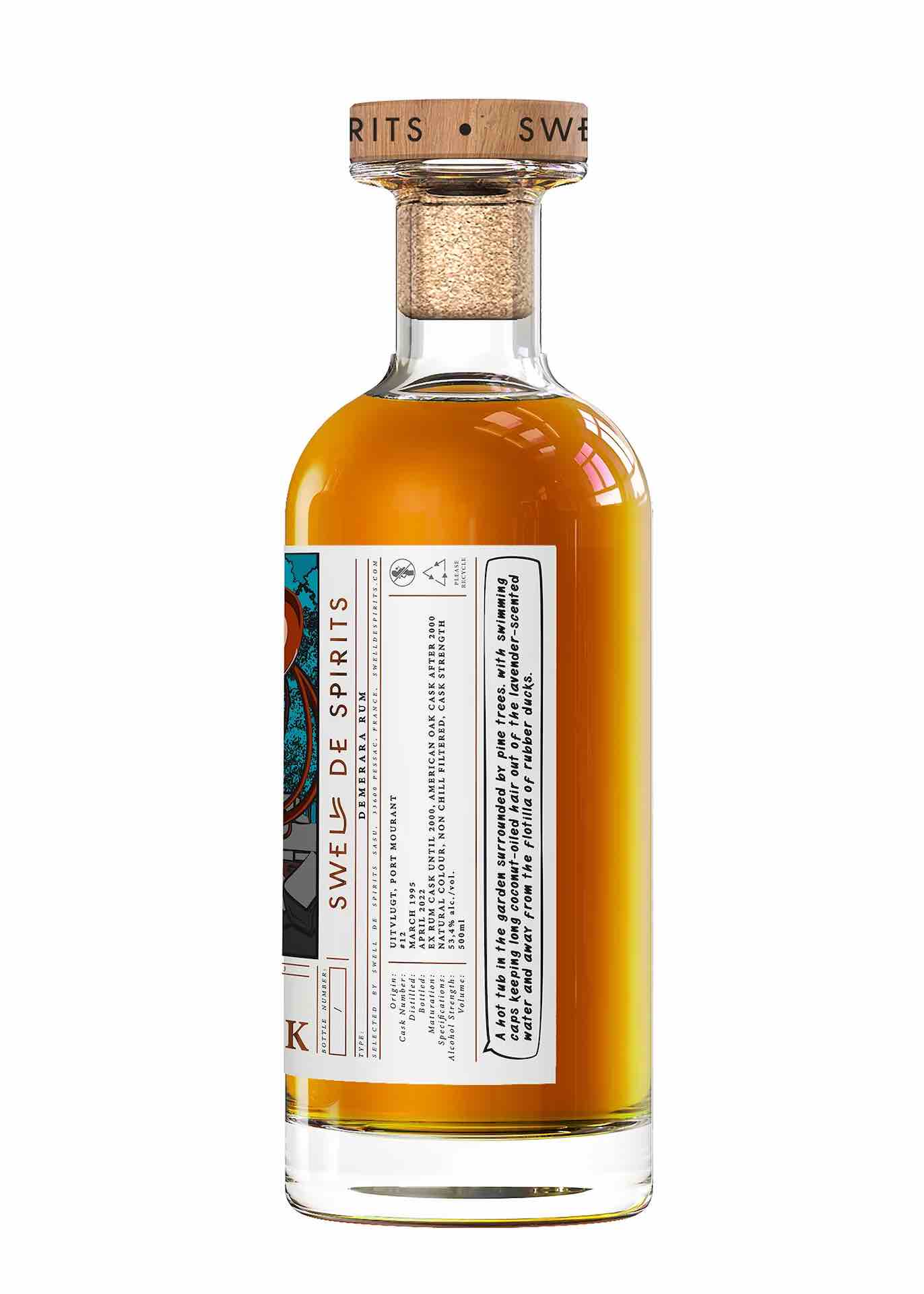 Swell De Spirits Uitvlugt Port Mourant 27 Year Old Rum