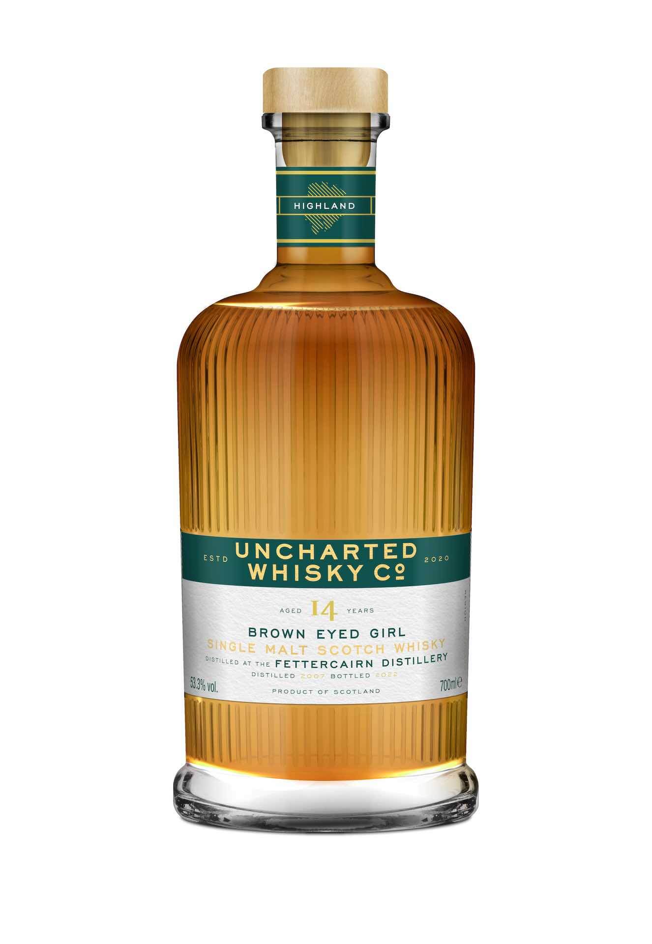 Uncharted Whisky Co, Brown Eyed Girl, Fettercairn 14 Year Old