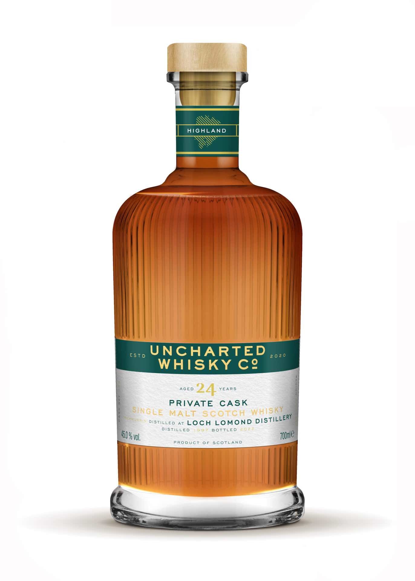 Uncharted Whisky Co, Loch Lomond Inchmurrin 24 Year Old