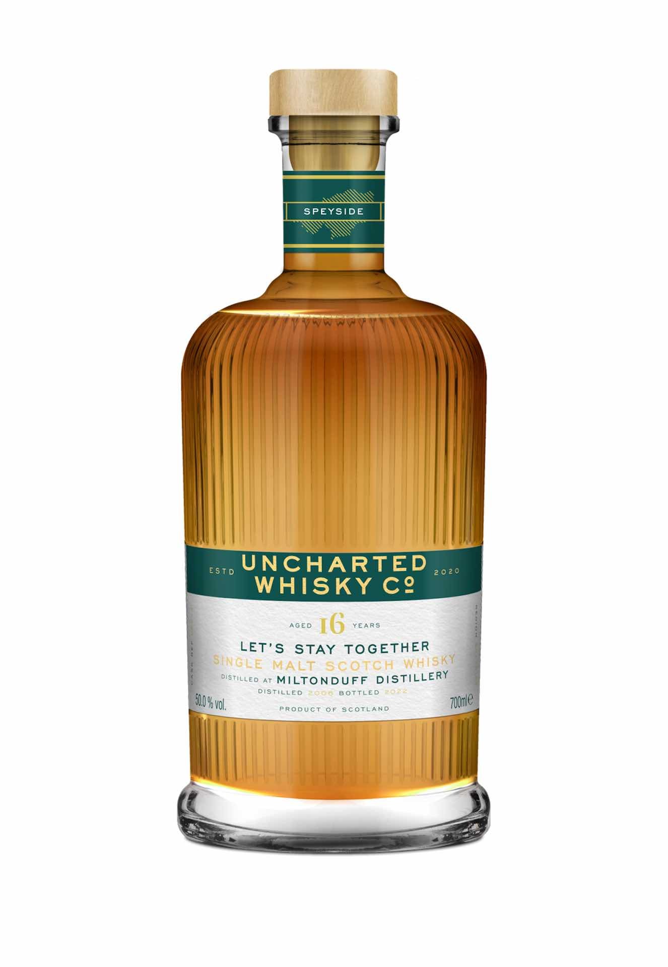 Uncharted Whisky Co, Let's Stay Together, Miltonduff 16 Year Old