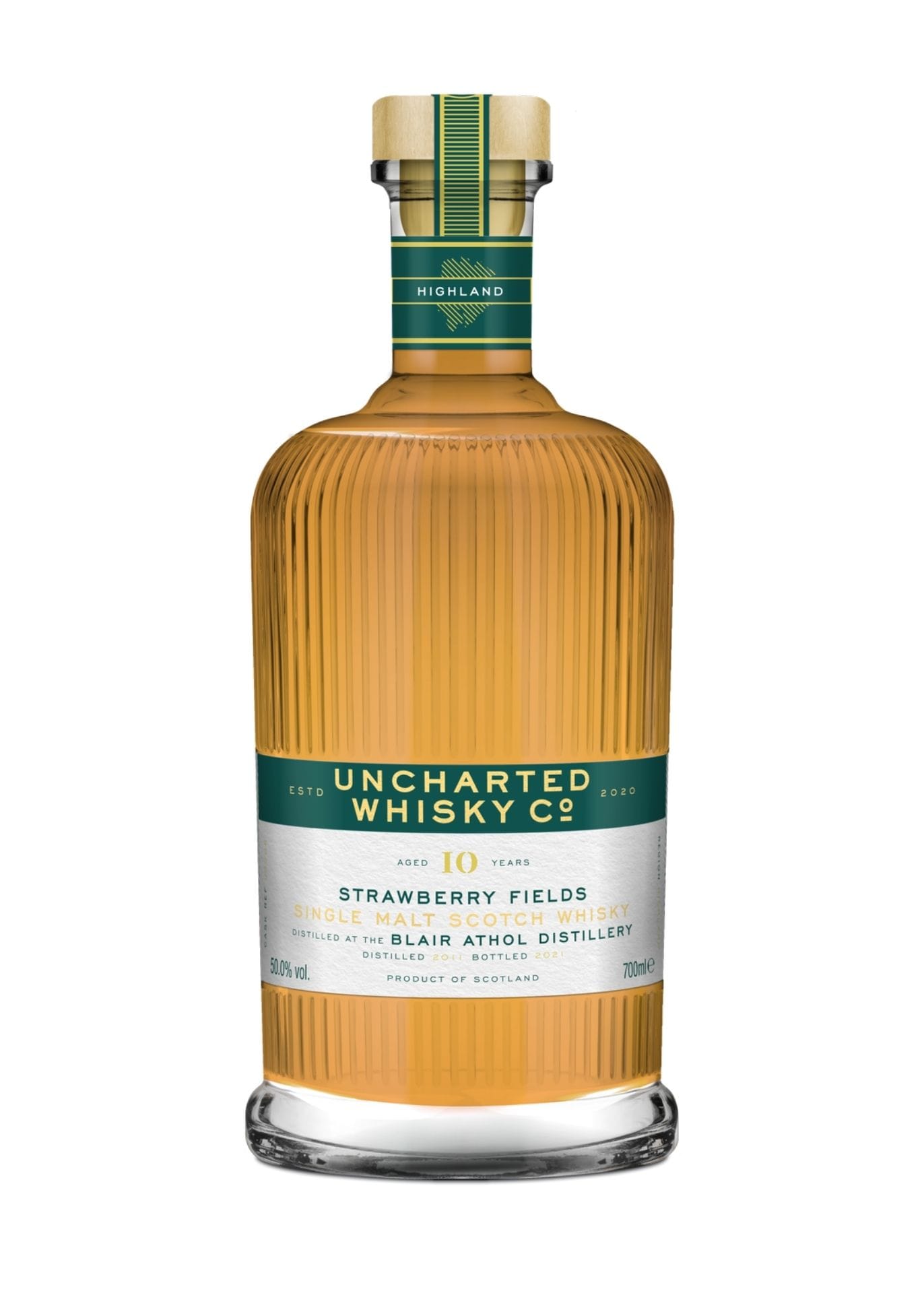 Uncharted Whisky Co, Strawberry Fields, Blair Athol 10 Year Old