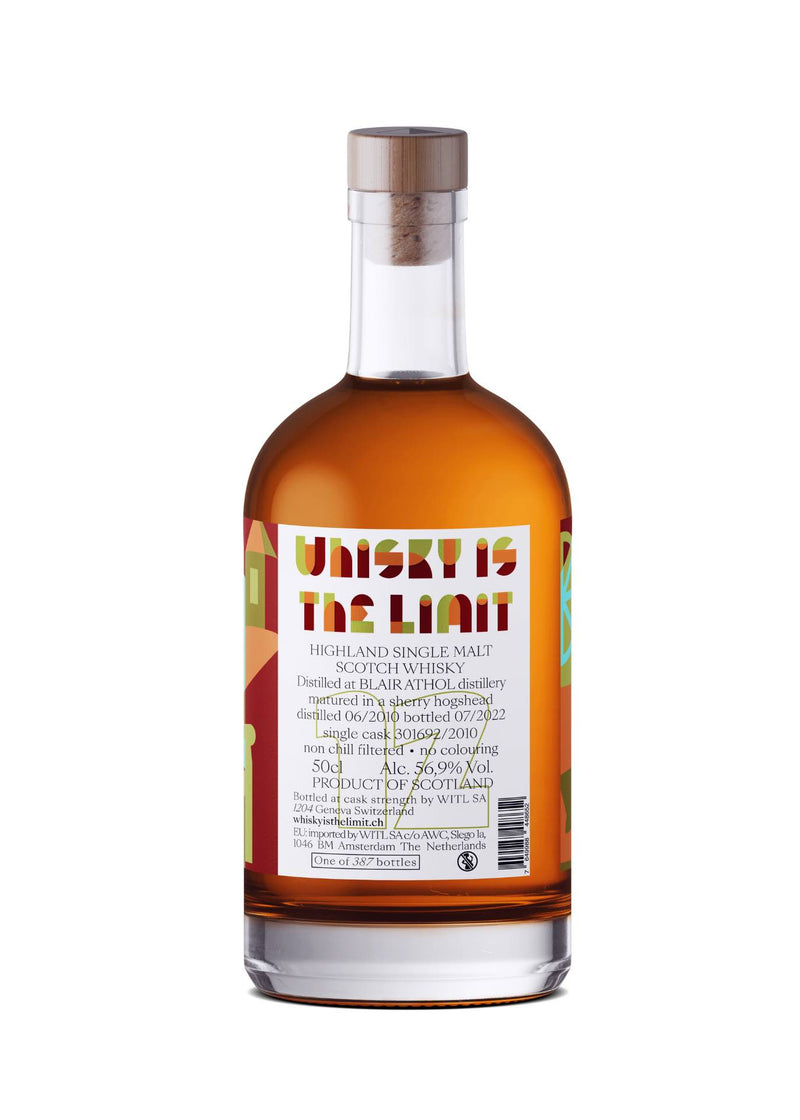 Whisky Is The Limit Blair Athol 12 Year Old Ex Sherry